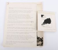 WW2 US Marines 'Old Glory Goes Up' on Mt Suribachi, Iwo Jima Photograph.