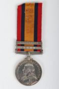 Queens South Africa Medal to the Western Division Royal Garrison Artillery