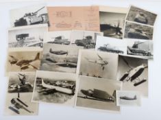 Large Collection of Military Press Photos, WW2 US, Aviation, Etc.