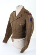 Royal Artillery Battle Dress Blouse.