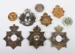 Assortment of Helmet Plates & Helmet Plates examples