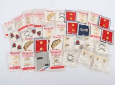 U.S.Military Badges on Cards