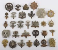 Collection of Mainly British & Canadian Military Cap Badges