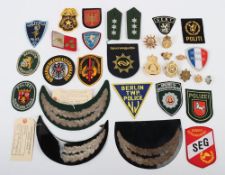 Foreign Police Badges