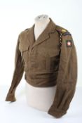 Royal Army Service Corps Battle Dress Blouse.
