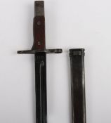 Scarce WW2 Japanese Type 30 Arisaka Bayonet by Toyada Automatic Loom Works