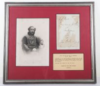 Crimean War Interest, Major General The Earl of Cardigan Commander of the Light Brigade at Balaclava