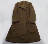 WW2 US Army Officers Over Coat.