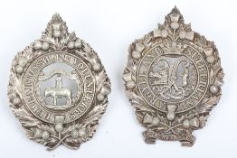 1st Renfrew Volunteer Battalion Argyll & Sutherland Highlanders Glengarry Badge