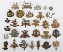 Collection of mainly British Army Cap Badges