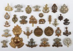 Assortment of mainly British Military Cap Badges
