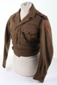 'Green Jackets' Kings Royal Rifle Corps Battle Dress Blouse.