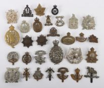 Grouping of British & Canadian Military Badges