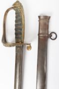Infantry Officers 1845 Pattern Sword