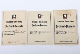 WW2 German Red Cross Membership Cards