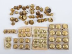 Large Selection of Buttons of a naval Interest