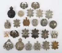 Collection of Scottish Military Cap & Glengarry Badges.