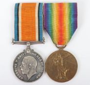 A Great War pair of medals to the Royal Warwickshire Regiment