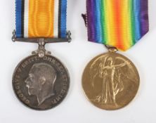 A Great War pair of medals to the 3rd Dragoon Guards