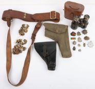 Equipment with Buttons and Badges