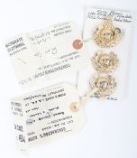 Sealed Pattern EIIR Royal Marines Cap and Collar Badges