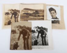 WW1 RFC Photographs, Edward 'Mick' Mannock VC, DSO & Two Bars, MC & Bar