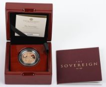 2021 Royal Mint 'The Sovereign' Gold Proof Sovereign, in box