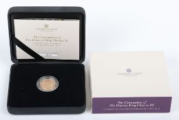2023 The Coronation of His Majesty King Charles III Gold Sovereign, in box