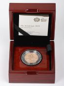 2019 Royal Mint 'The Sovereign' Gold Proof Sovereign, in box