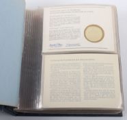 International Society of Postmasters, silver medals, thirty six first day covers containing Sterling