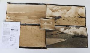 WW2 American Air Landings at Nadzab, Pacific Theatre, Aerial Photographs, interesting small grouping
