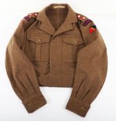 Royal Artillery, Guided Weapons Battle Dress Blouse. A nice officers Royal artillery BD blouse.
