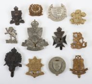 Good Collection of O.T.C & C.C.F Cap Badges. Included in this lot are examples of the South