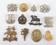 Small Job Lot of O.T.C & Cadet Cap Badges. This lot has examples of the 21st Officer Cadet