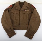 1947 Pattern Battle Dress Blouse, Military Provost Staff Corps. A good 47 pattern BD blouse with