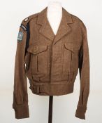 Royal Signals Eastern Command, 2nd Lieutenants Battle Dress Blouse.Â Royal Signals battle dress