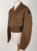 British Royal Scots, 52nd Division, lieutenants Battle Dress Blouse.