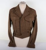 Battle Dress Blouse, Wiltshire Regt, 43rd Division. A fair example of a 49 pattern BD blouse.