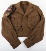 Air Formation Signals Battle Dress Blouse. A good 49 pattern BD blouse to a Royal Signals
