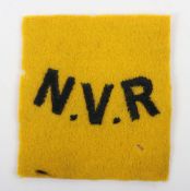 Felt Pagri Flash to the Nyasaland Volunteer Rifles in excellent condition