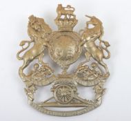 Hampshire Artillery Volunteers Other Ranks Q.V.C Helmet Plate in good condition with both lugs