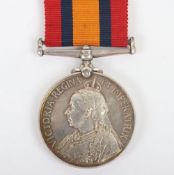 Queens South Africa Medal to the 3rd Battalion The Loyal North Lancashire Regiment, impressed