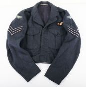 RAF No.2 Dress Blouse, Flight Engineer. A fair example of an RAF flight engineers blouse. 1962 dated