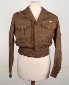 RAMC Battle Dress Blouse, British Commonwealth Forces.Â RAMC captains battle dress blouse, with