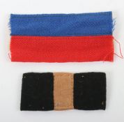 WW2 Green Howards Regimental Flash Insignia. A good example of the Green Howards (Alexandra Princess