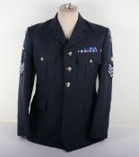 RAF No.1 Dress Tunic. RAF Regiment. A current issue RAF regiment No.1 Dress tunic. Titles have