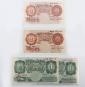 British, Bank of England, Beale, One Pound, Ten Shillings,