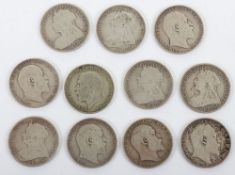 Various Florins including Victoria 1893, 1894, 2x1896, 1899,