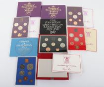1985 GB Proof Coin Collection, with Coinage of Great Britain 1977, 2x1980 and 1981 (5)