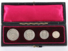 Victoria (1837-1901), Maundy Set, 1900,